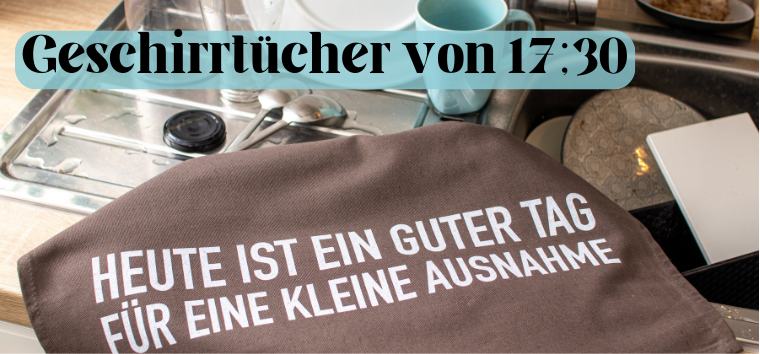 Geschirrtücher von 17;30