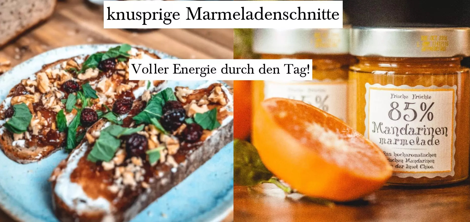 Knusprige Marmeladenschnitte - das kreative Frühstück!