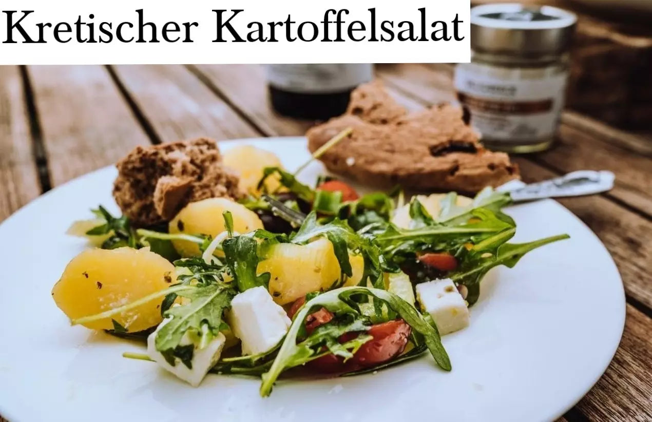 Kretischer Kartoffelsalat - frisch, fruchtig, lecker!