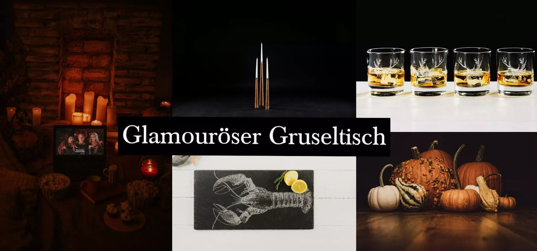 Glamouröser Gruseltisch - Ihre Party an Halloween
