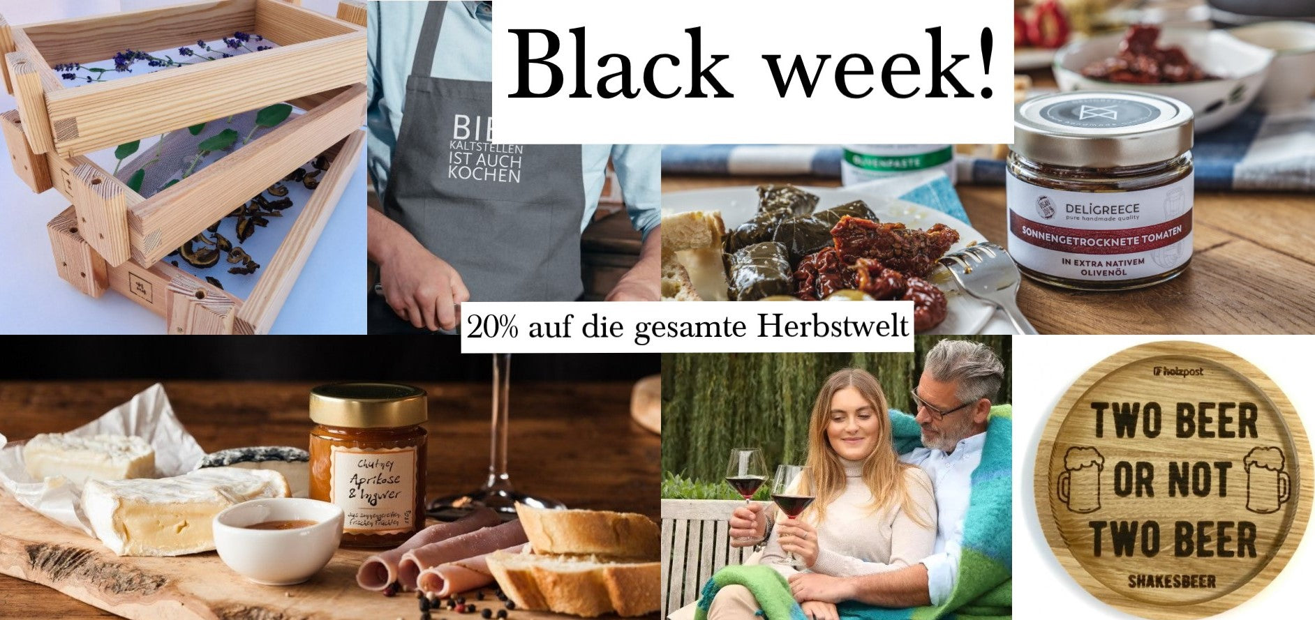 Black week - 20% auf ihr zukünftiges Glück!