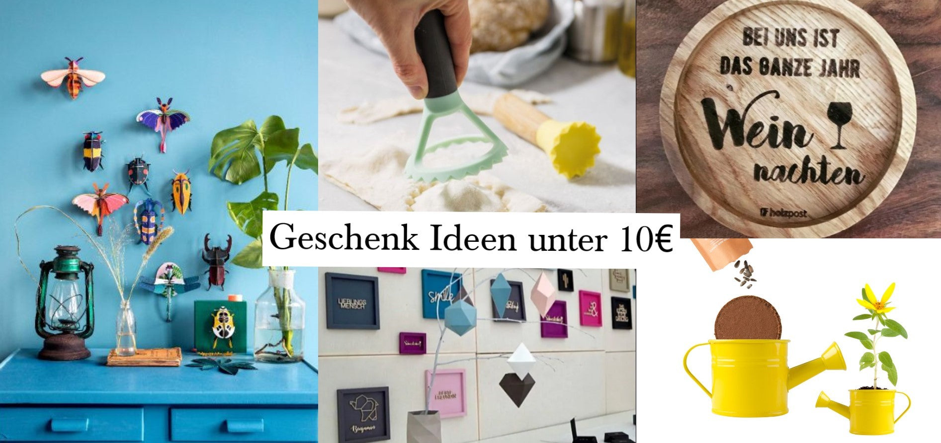 Geschenkideen unter 10€ - "Stockingfiller" die Freude machen!