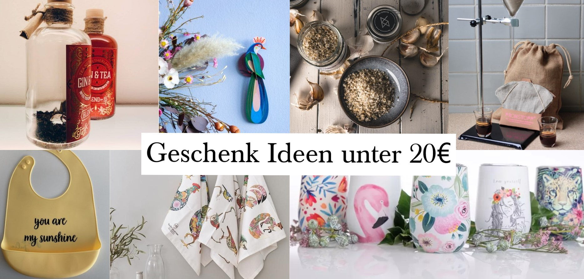 Geschenk Ideen unter 20€ - coole Ideen für Jedermann