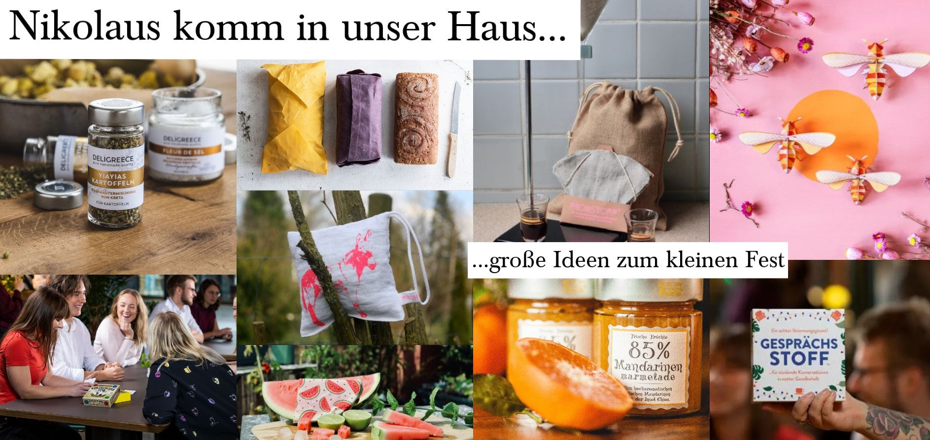 Nikolaus komm in unser Haus... - große Ideen zum kleinen Fest