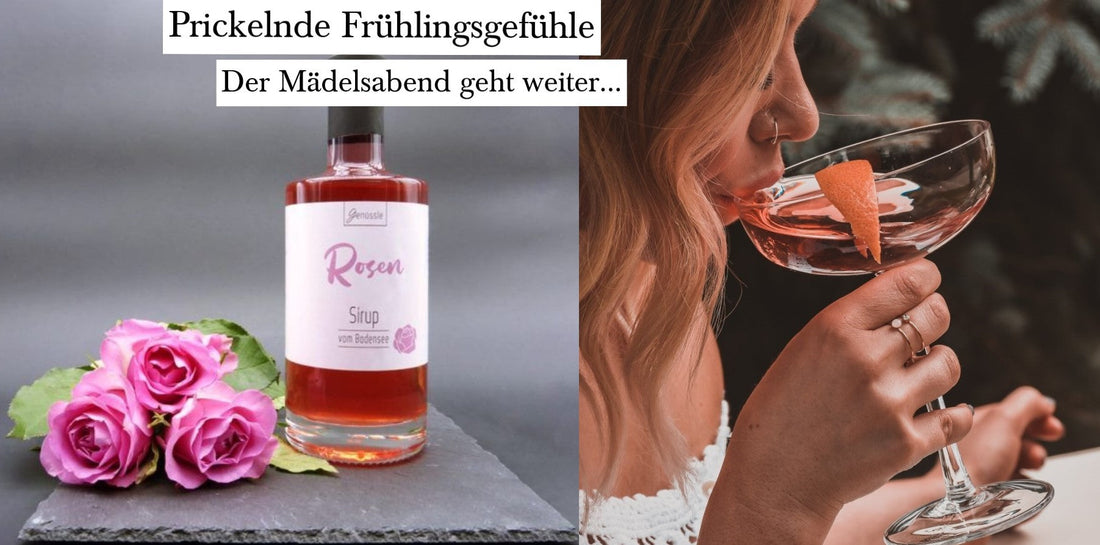Prickelnde Frühlingsgefühle - der Mädelsabend geht weiter...