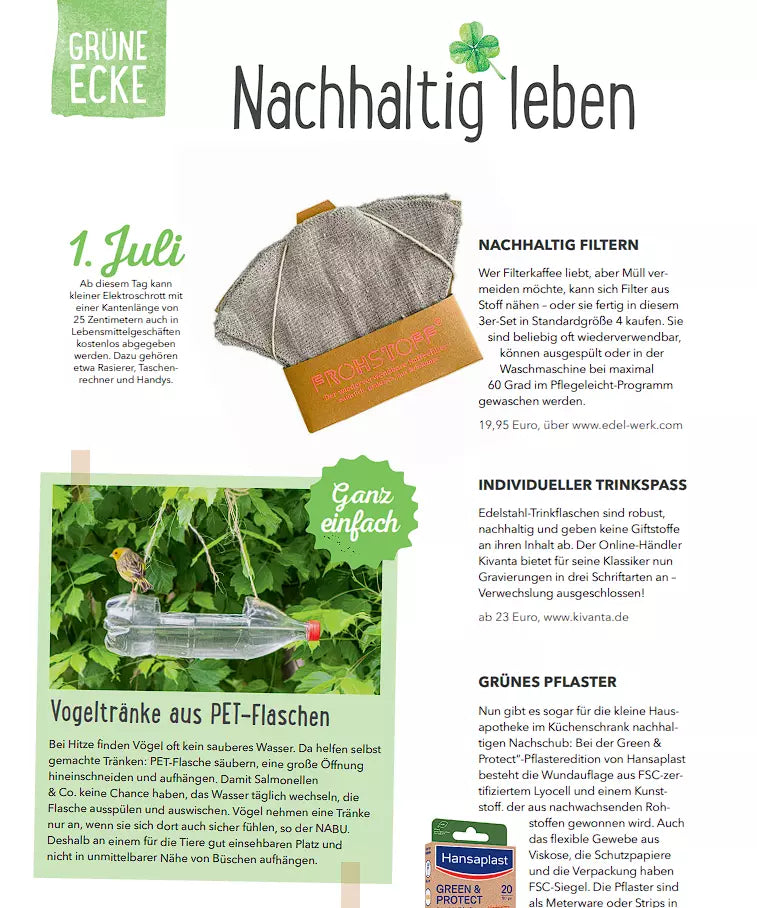 Nachhaltiger Kaffee - die Einfach Hausgemacht macht mit!