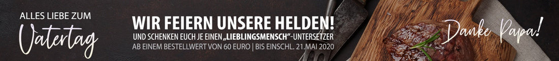 Mitte Mai freuen sich alle Väter - denn es ist Vatertag
