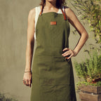 Küchenschürze Washed Canvas - Khaki