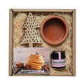Geschenkbox mit Bratapfel Rezept beihnhalted von Hey WOW go Green