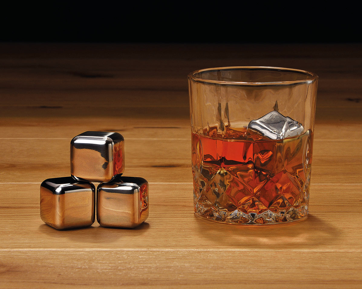 Whisky Set aus Edelstahl