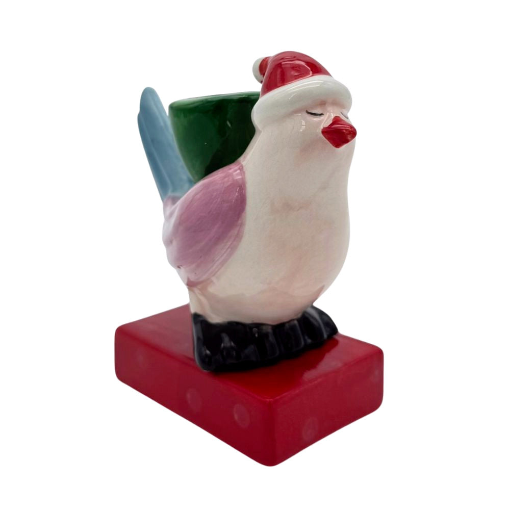 Kerzenhalter kleiner Vogel für Stabkerzen