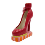 Kerzenhalter Roter High Heel für Stabkerzen