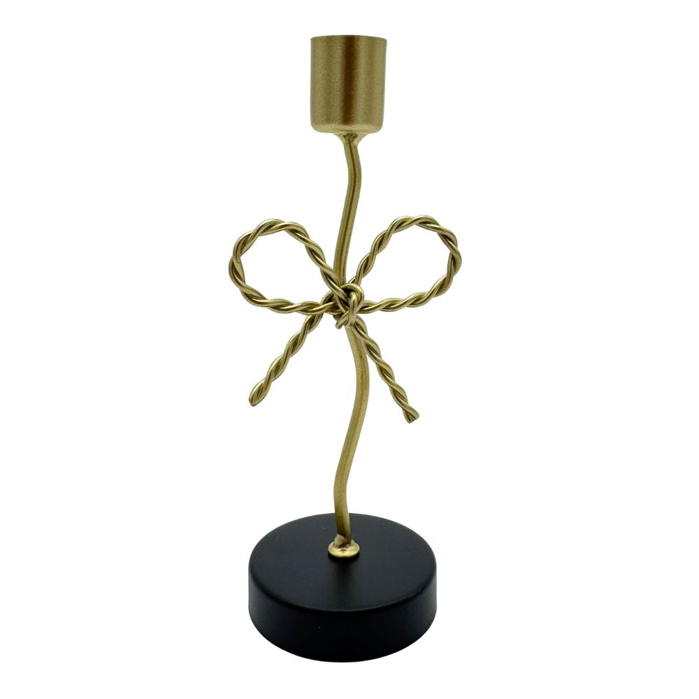 Kerzenständer gold - edler Kerzenhalter für Stabkerzen