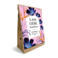 Blumenzwiebel_Mix mit dem Spruch ``LASS LIEE WACHSEN`` ein Anemonen Blumenmix von Paperart