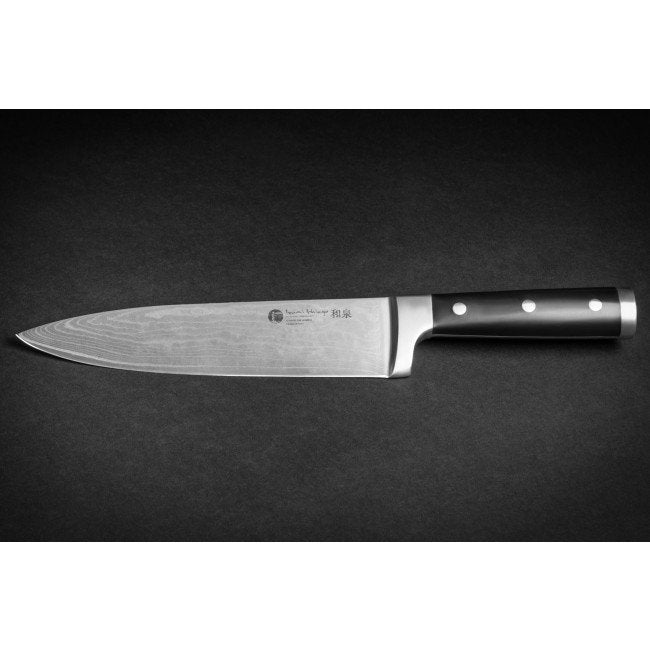 IZUMI ICHIAGO 3-tlg. Profi-Kochmesser-Set aus feinstem japanischen Damaststahl