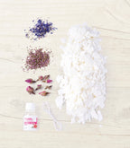 DIY Bastelset Blumenkerzen