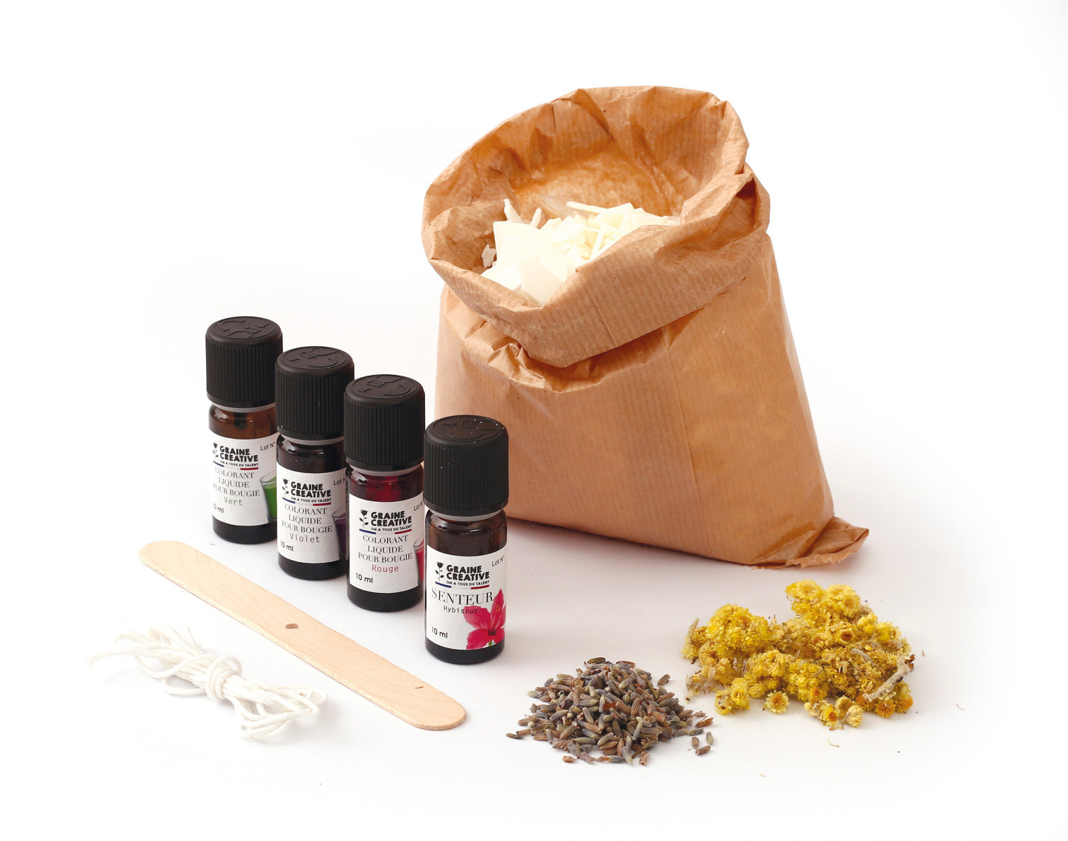 DIY Bastelset Kerzen mit Düften und Farben