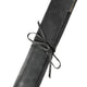 Messertasche aus gewachstem Rindsleder, grau
