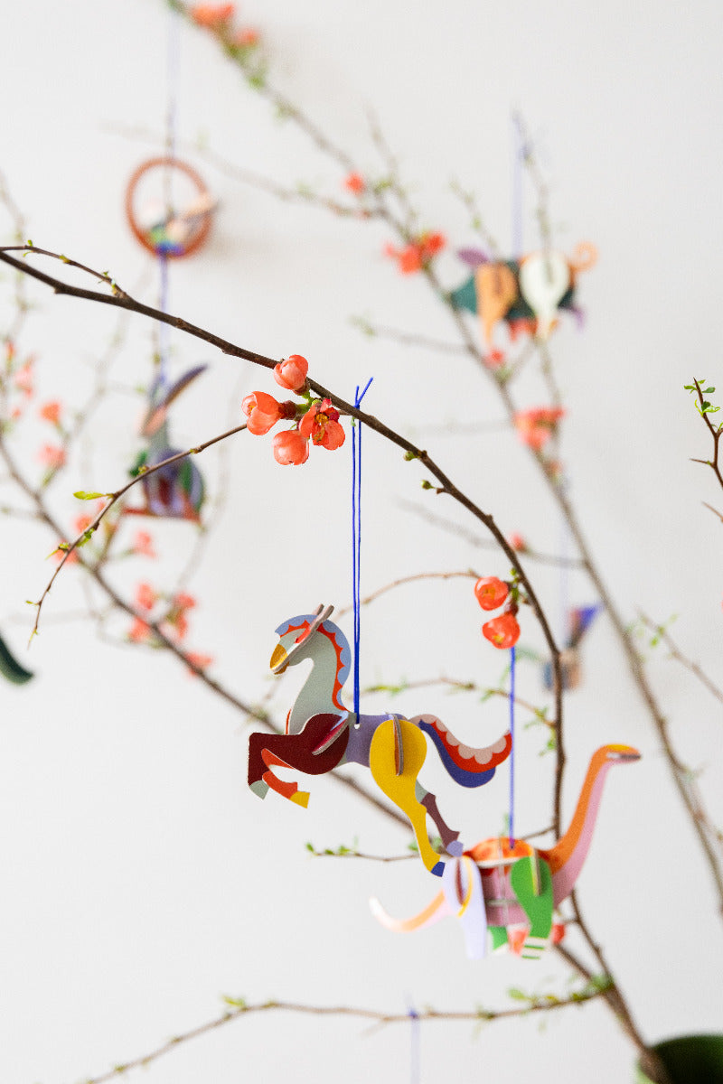 Pegasus - Lucky Charm DIY Deko Objekt zum Aufhängen