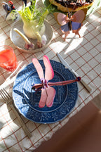 Ruby Dragonfly Wanddeko DIY