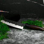 TAKAHIRO MIYAZAKI Santoku Messer mit einer Klinge aus japanischem blauem Papierstahl