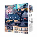 Puzzle "ROOFTOPS" mit Tausend Stücken bilden Hausdächer einer Großstadt ab