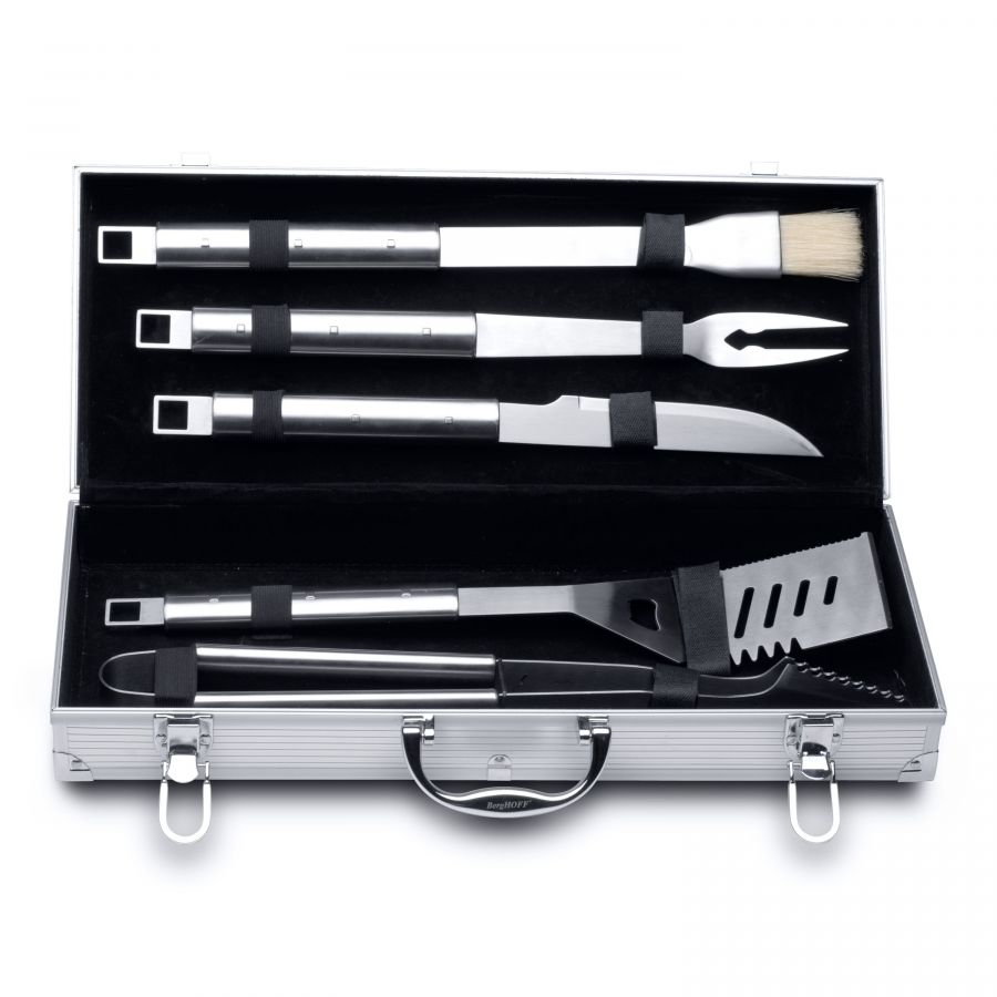 BBQ Set in Aluminiumkoffer 6-teilig