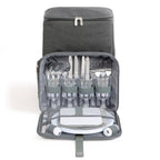 Picknick Rucksack - Ausgestattet für 4 Personen