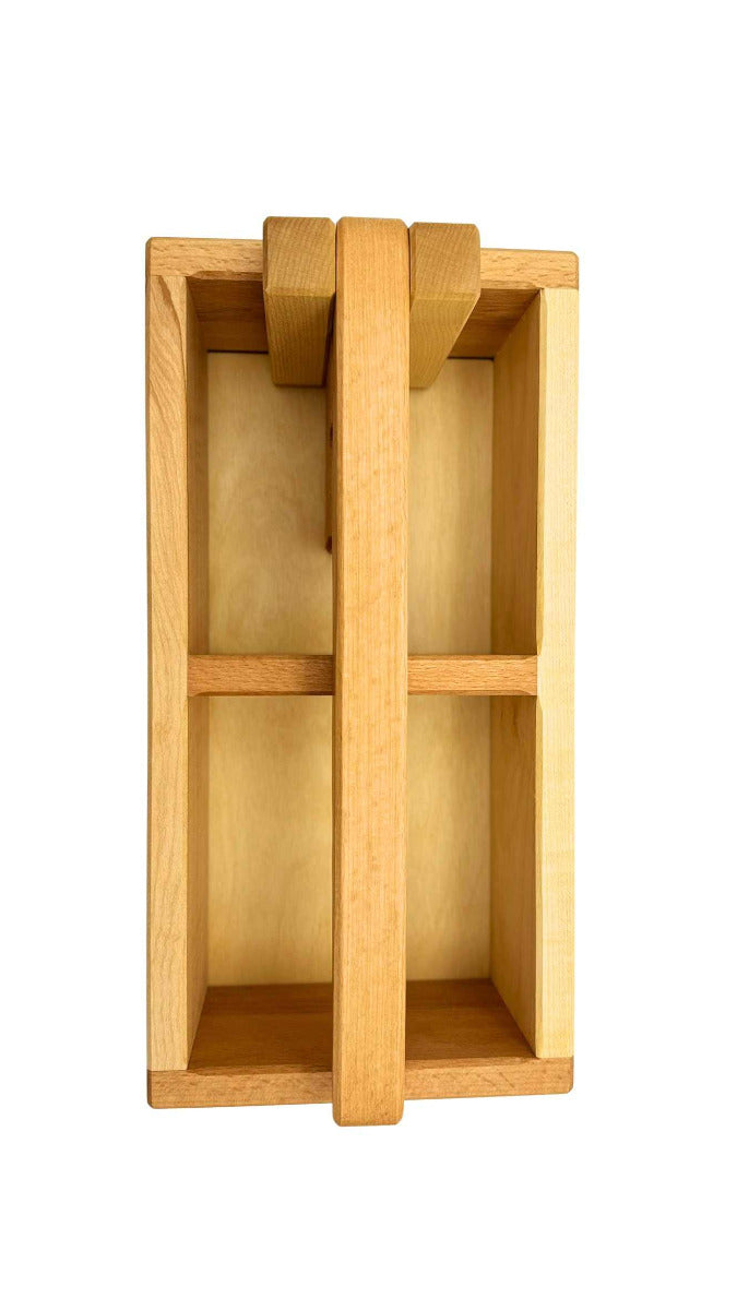 Nussknacker mit Hebel und Schalenfang, Buche
