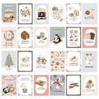 Karten Adventskalender - 24 Tage Challenge mit weihnachtlichen Aufgaben