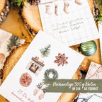 Karten Adventskalender - Achtsamkeit