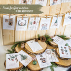 Karten Adventskalender - Achtsamkeit