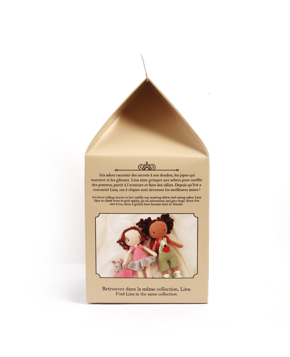 Verpackung der DIY Häckel Puppe "Iris"