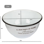 Die Maße der Schüssel 8cm Füll-Höhe, 16cm Durchmesser, 9cm Gesamt-Höhe