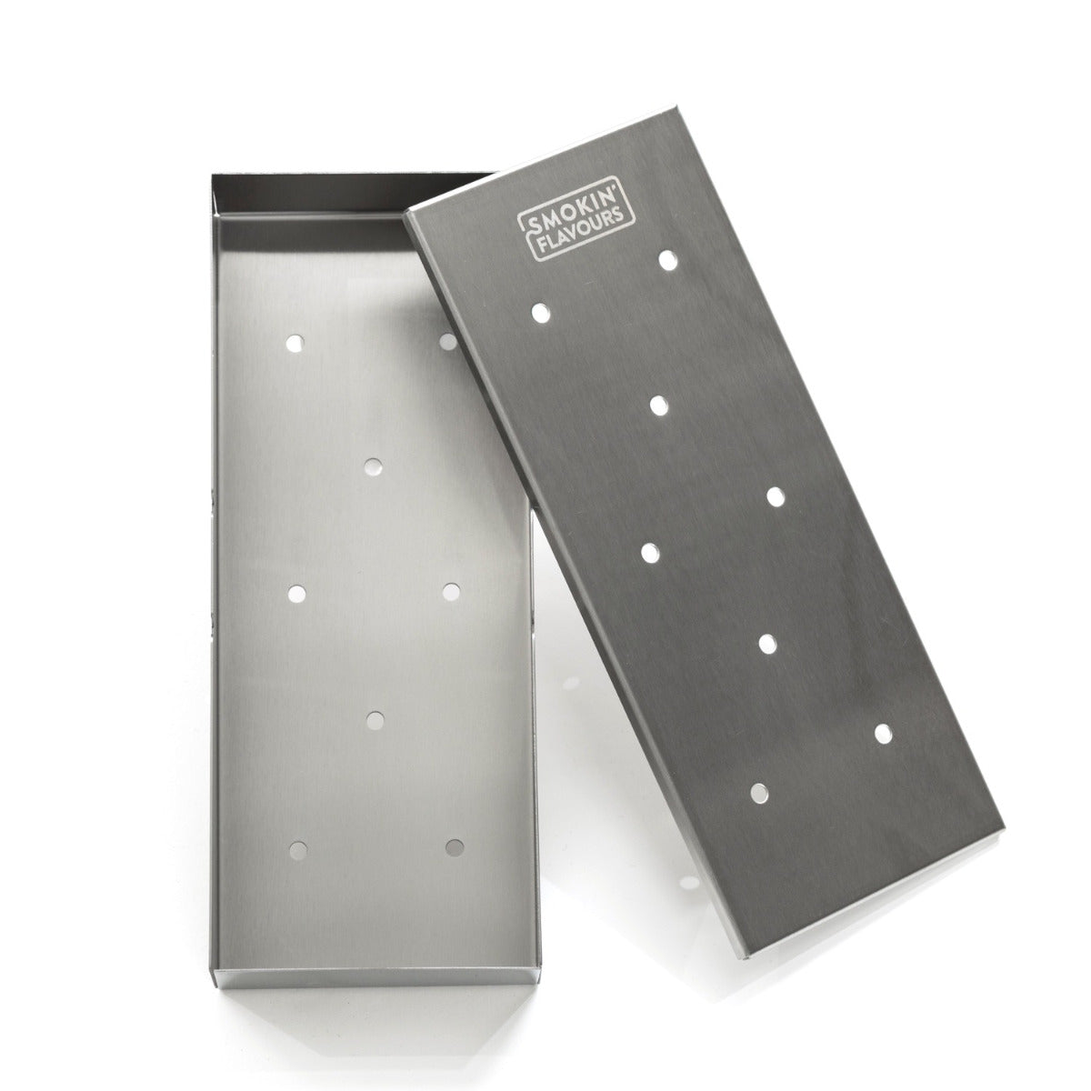 Räucherbox aus Edelstahl