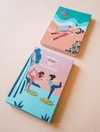 Kinder Yoga Karten zu Zweit - Achtsamkeitsgeschenk für Kinder IMYOGI (Englisch)