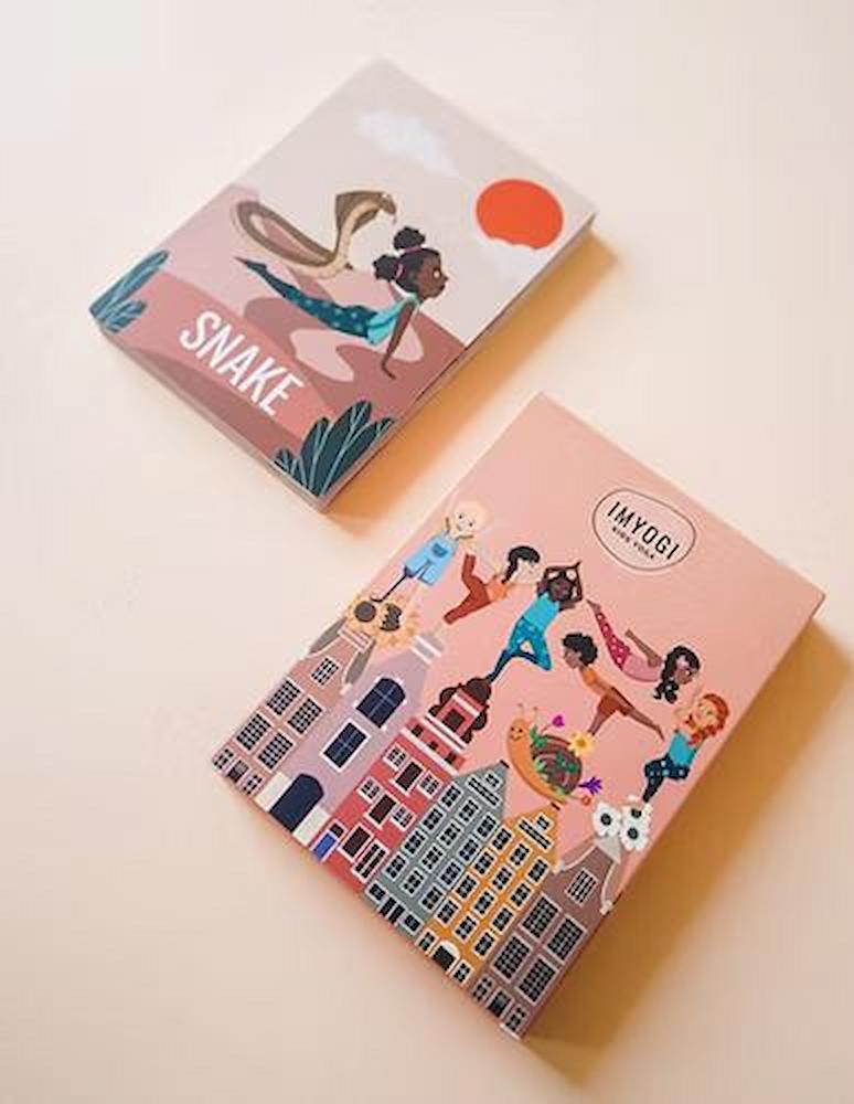 Yoga Karten - Achtsamkeitsgeschenk für Kinder IMYOGI (Englisch)