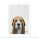 Geschirrtuch - Hund, Beagle, Weiß