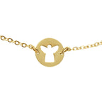 Armband Schutzengel - My little secret, vergoldet