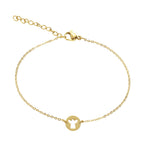 Armband Schutzengel - My little secret, vergoldet