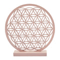 Deko-Symbol klein - Blume des Lebens, altrosa