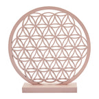 Deko-Symbol klein - Blume des Lebens, altrosa
