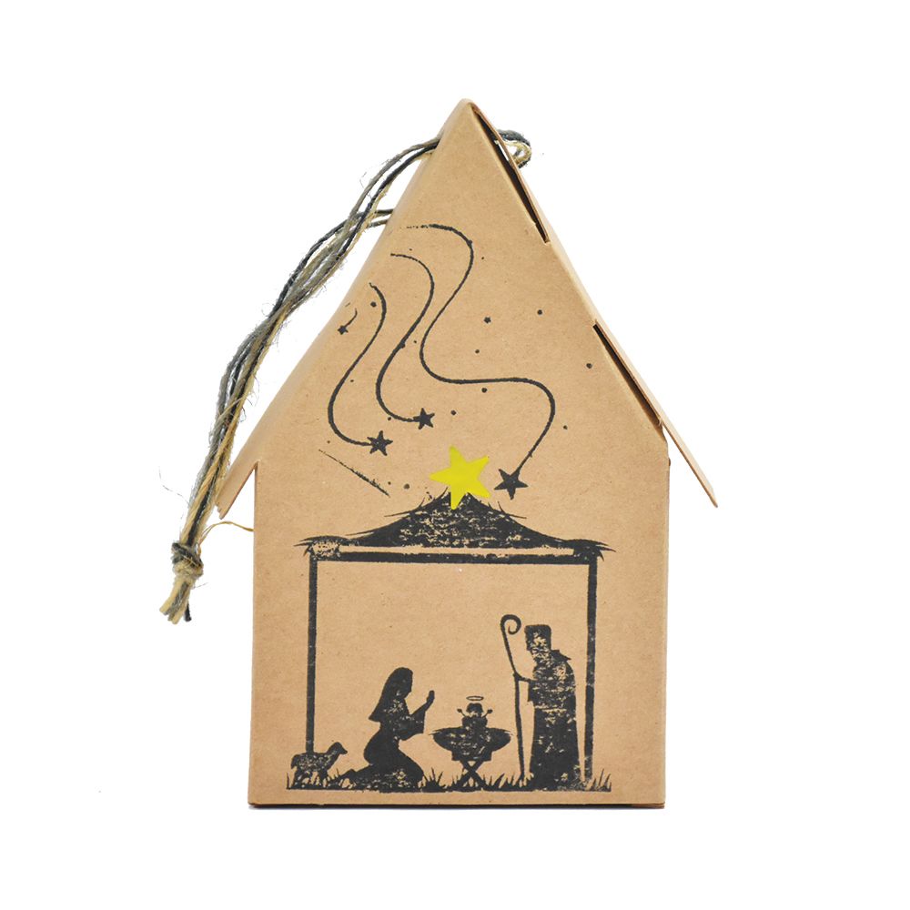 Vorderseite der Krippe