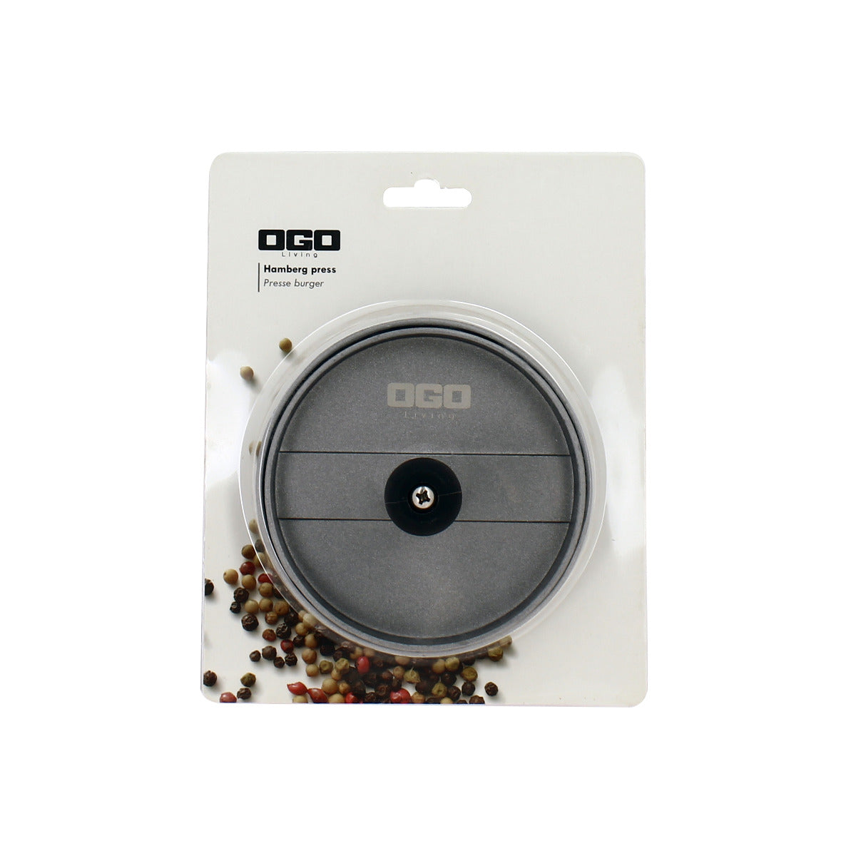 Burgerpresse aus Aluminium 11,8cm