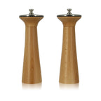 Salz-Mühle und Pfeffer-Mühle aus Holz und Edelstahl