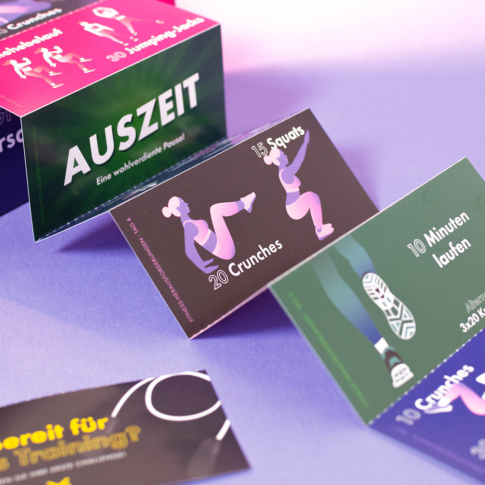 Challenge Box 30 Fitness Herausforderungen