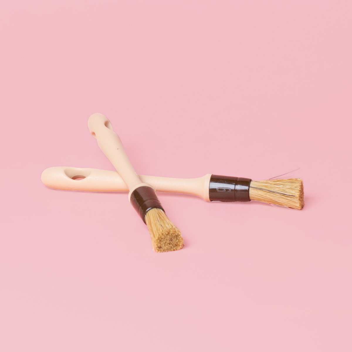 Backpinsel aus Holz mit Naturborsten