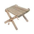 Ein Grauner Holztisch mit Seilzug von Ecofurm