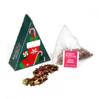Tee Adventskalender "Teebuch" - 24 x Pyramiden BIO Teebeutel