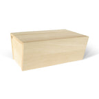 Brotkasten aus Holz mit Deckel Klein
